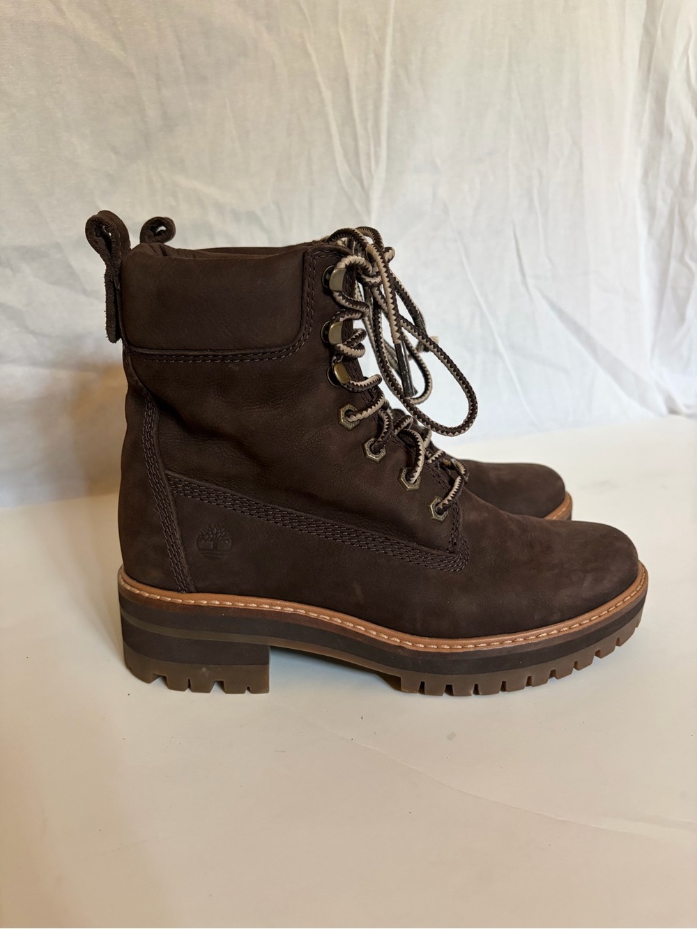 Timberland suede combat boots
